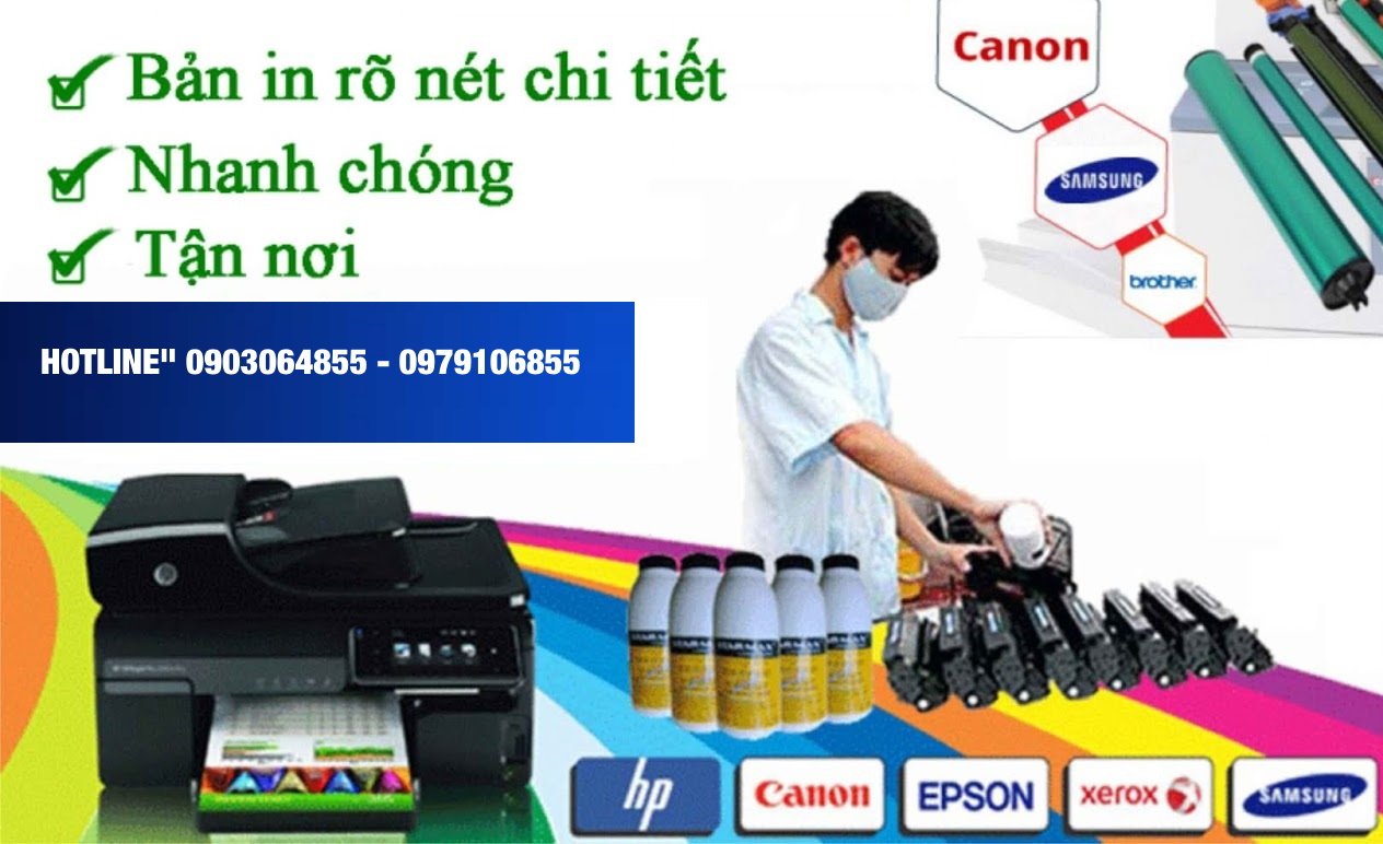 Nạp Mực Máy In Tân Phong Quận 7